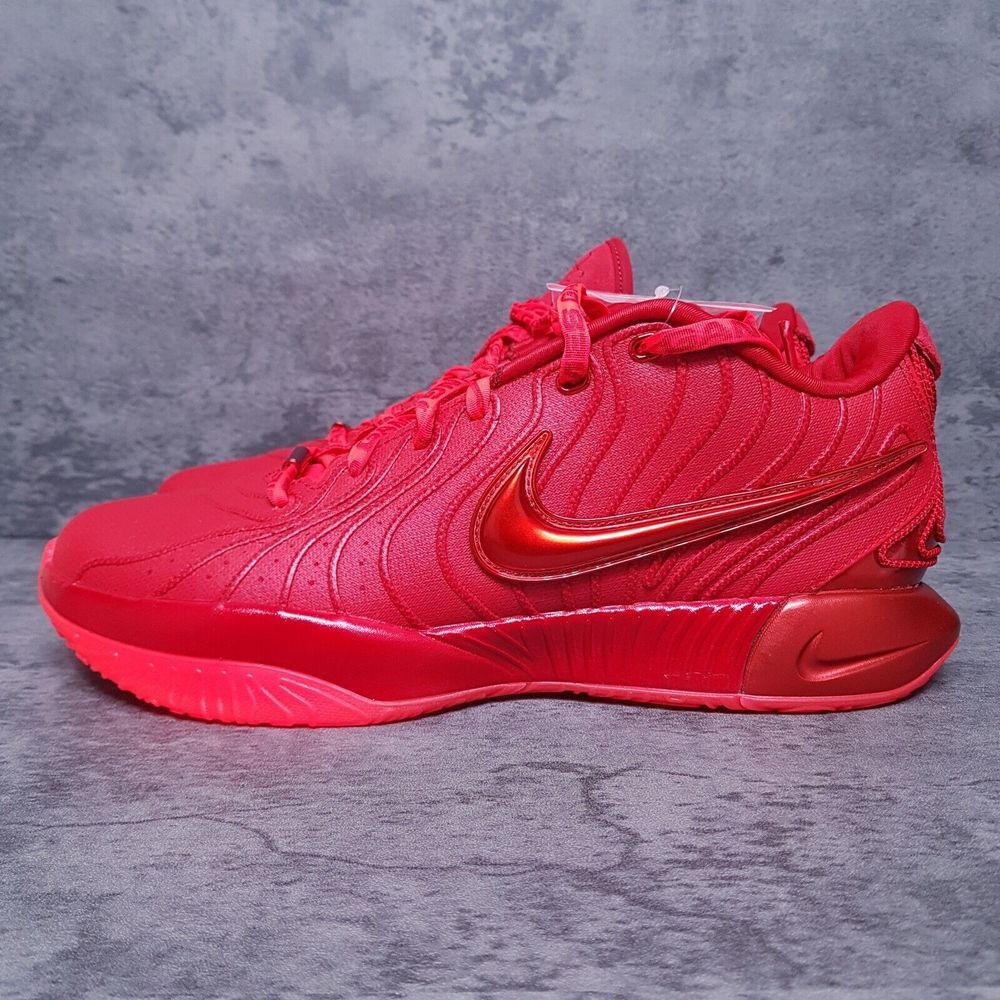 NIKE Zoom LeBron XXI James Gang Basketball Shoes Men 10.5 Crimson Triple Red nby
